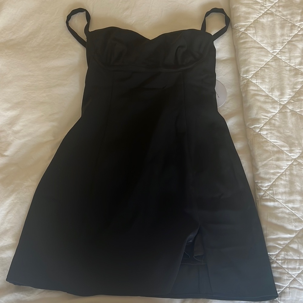 black princess polly dress with tag still on
